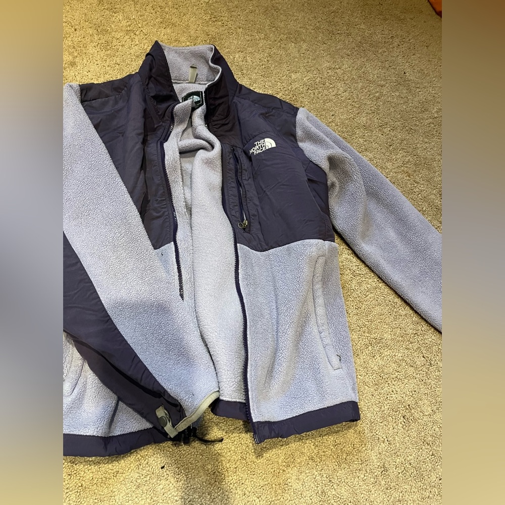 North face jacket purple oversize